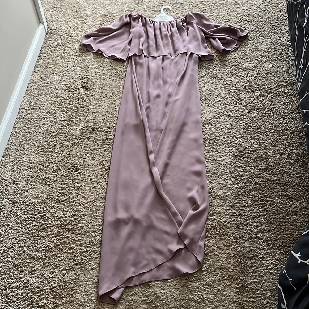 Dusty Rose forever 21 maxi dress. Specific brand is Pretty by Rory, size medium.